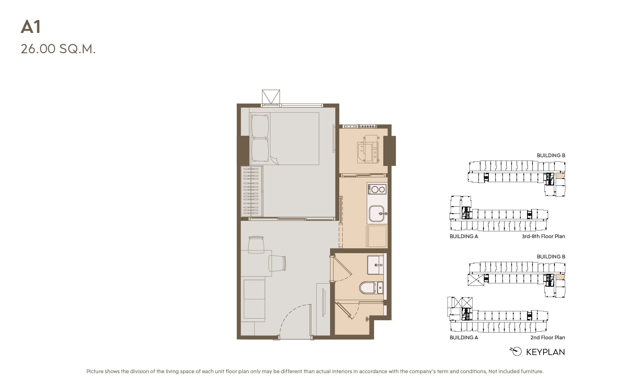 1 Bedroom image 1